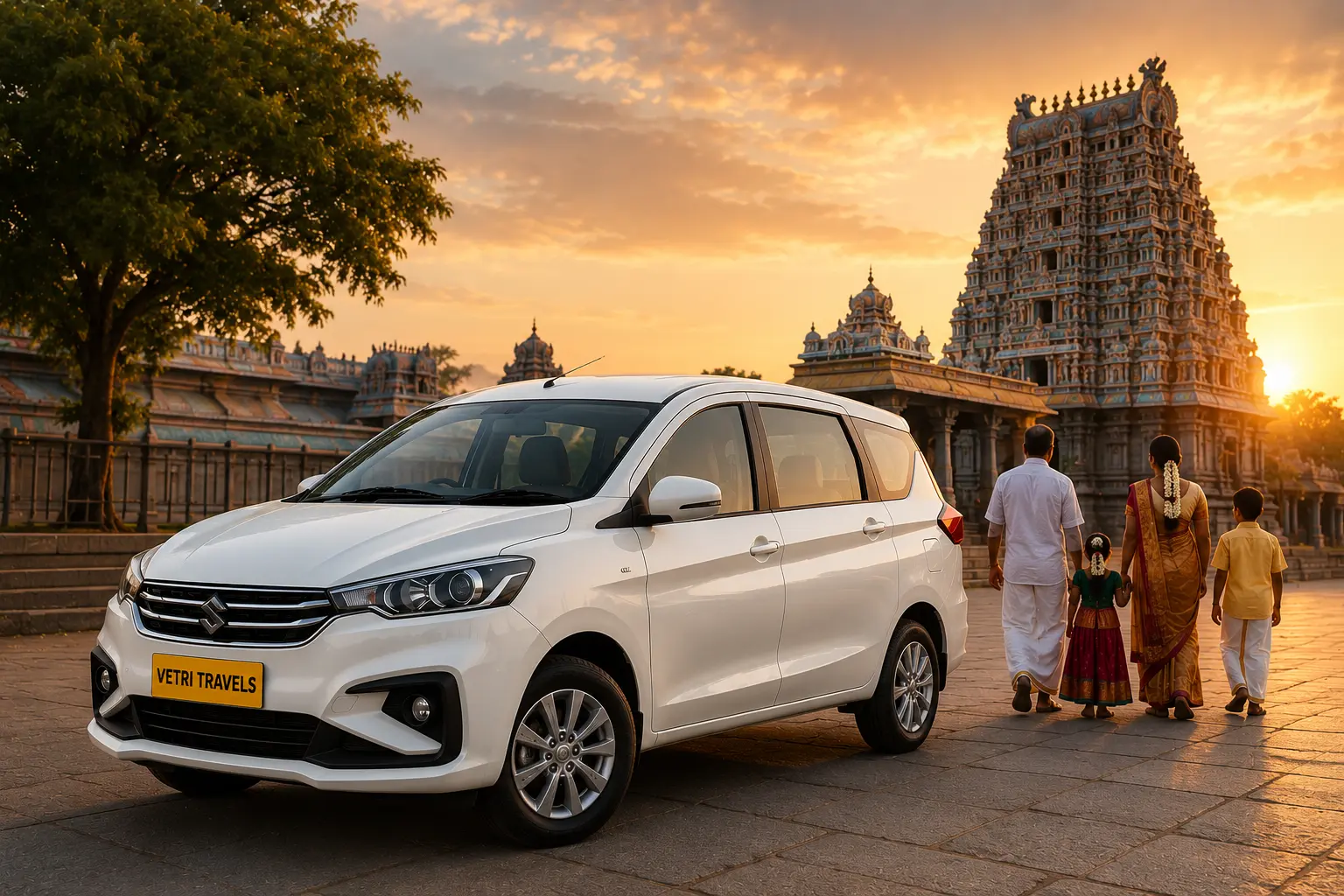 Pilgrimage Temple Tour from Devakottai Karaikudi - Group Travel